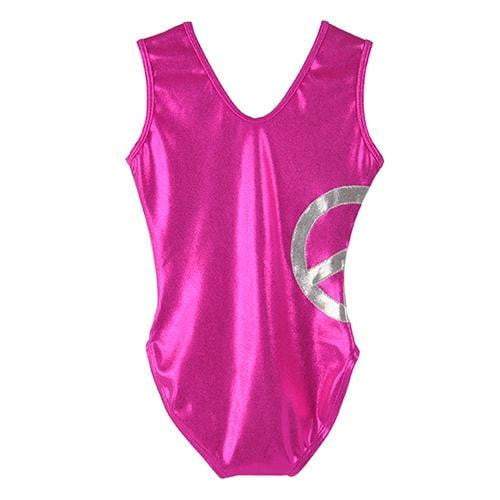 O3GL012 Obersee Girls Gymnastics Leotards One-Piece Athletic