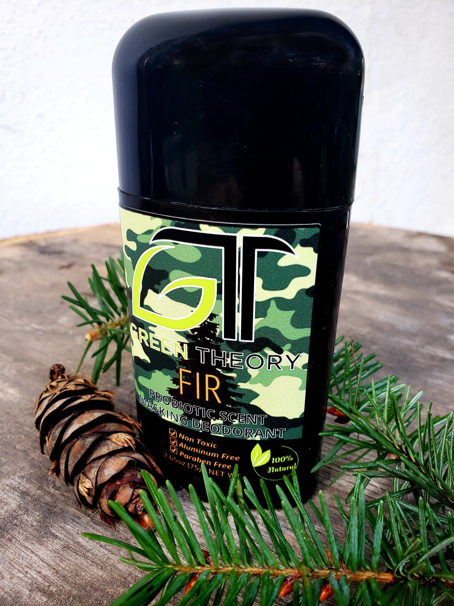 Fir Probiotic Natural Aluminum Free Hunting Deodorant