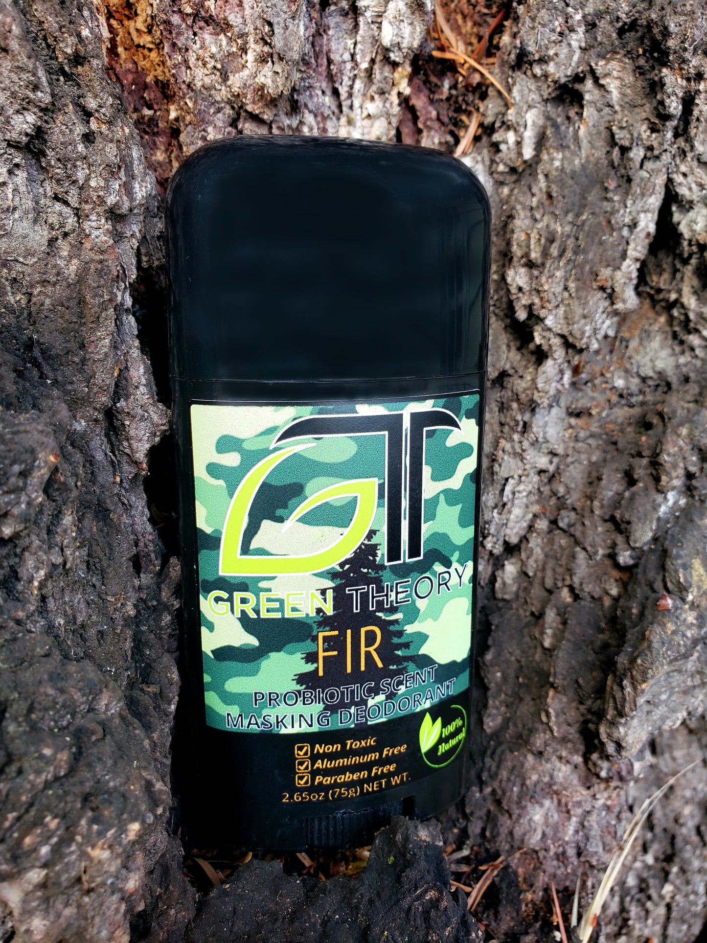 Fir Probiotic Natural Aluminum Free Hunting Deodorant