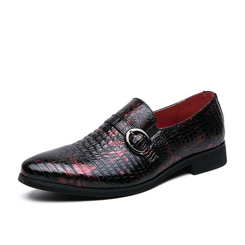 2020 New Leather Shoes Male Mens Pointed Leather Shoes Stylist British