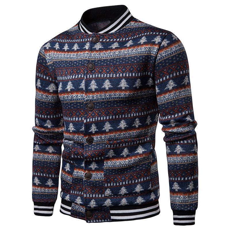 Men's Sweaters Spring Autumn Men Jacket Casual Christmas 2021 Mens