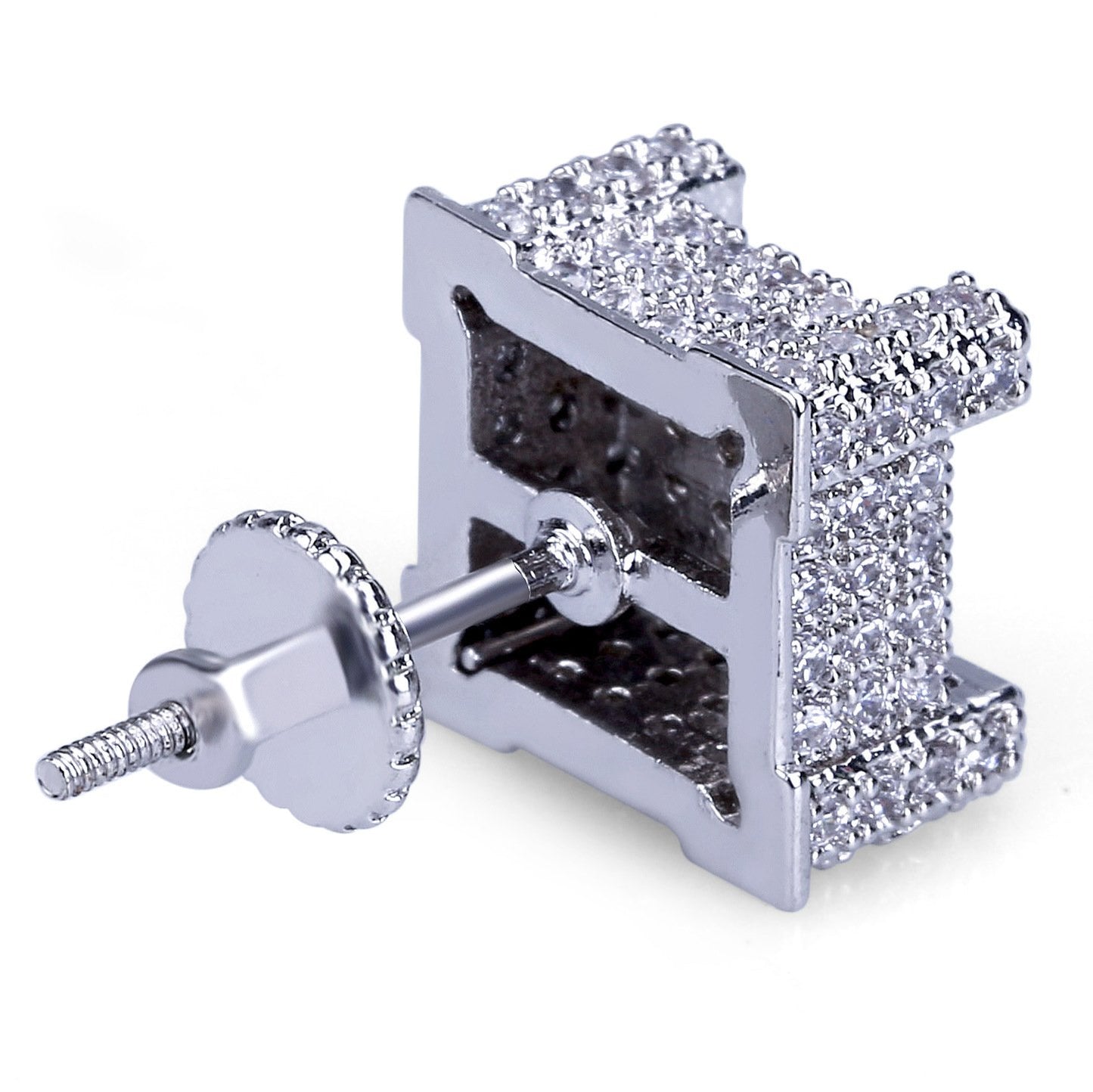 Designer Earrings Hip Hop Jewelry Luxury Stick Earring Mens Stud