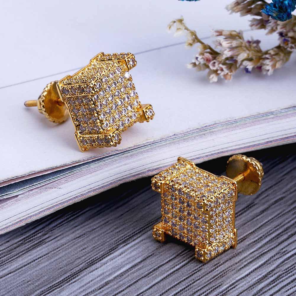 Designer Earrings Hip Hop Jewelry Luxury Stick Earring Mens Stud
