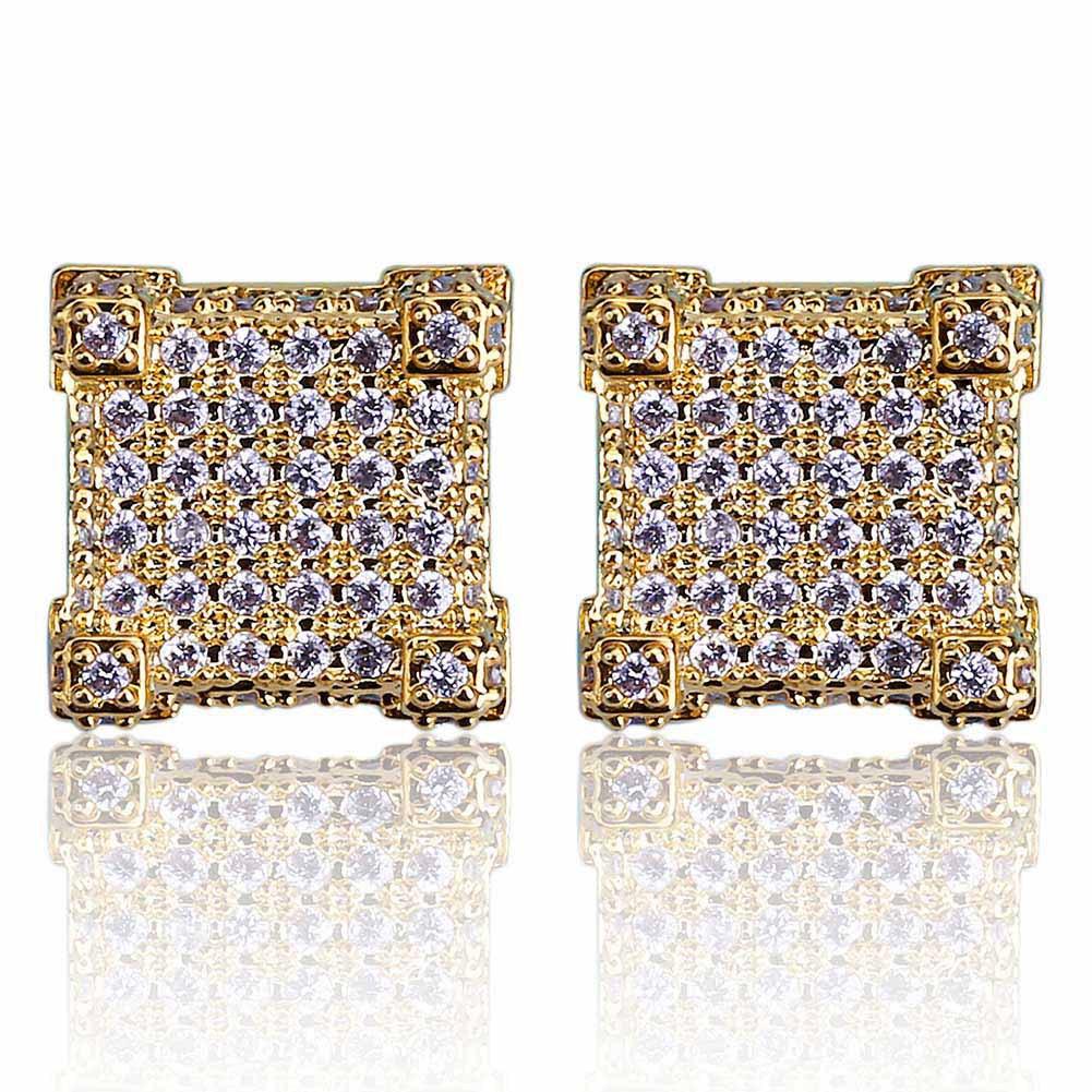 Designer Earrings Hip Hop Jewelry Luxury Stick Earring Mens Stud