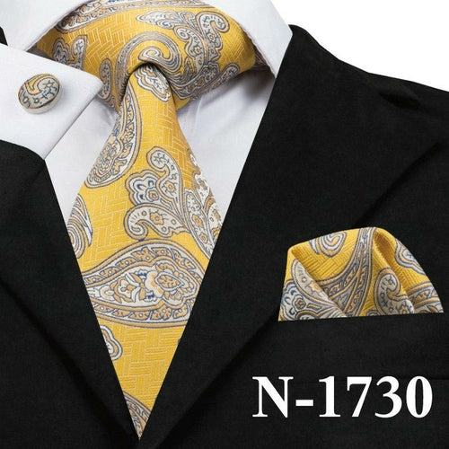 Mens 100% Silk 15 Style Paisley Tie designer tie Various Styles