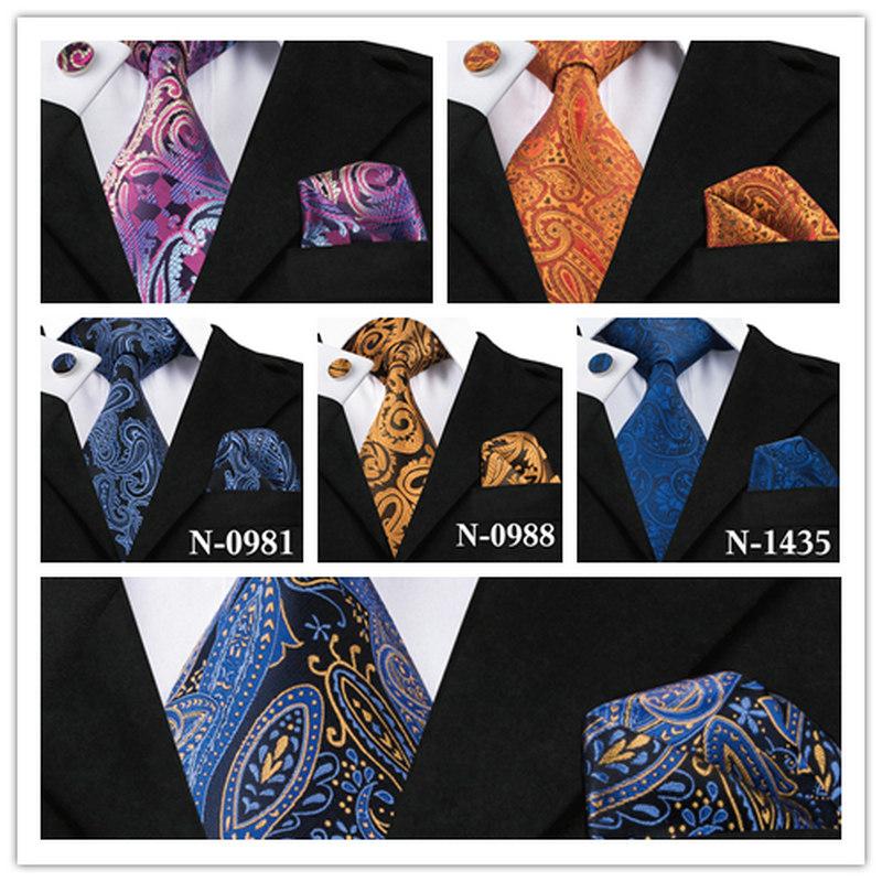 Mens 100% Silk 15 Style Paisley Tie designer tie Various Styles