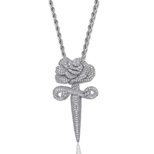 Mens Iced Out Hip Hop Chain Pendants Luxury Designer Necklace Hiphop