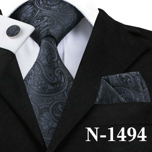 Mens 100% Silk 15 Style Paisley Tie designer tie Various Styles