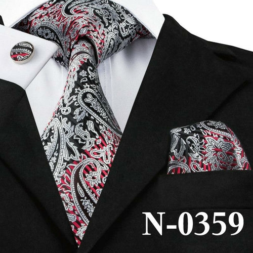Mens 100% Silk 15 Style Paisley Tie designer tie Various Styles