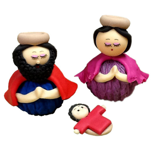 3-Piece Marzipan Nativity