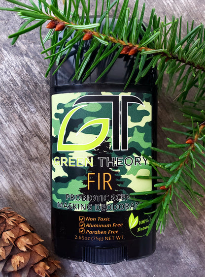 Fir Probiotic Natural Aluminum Free Hunting Deodorant