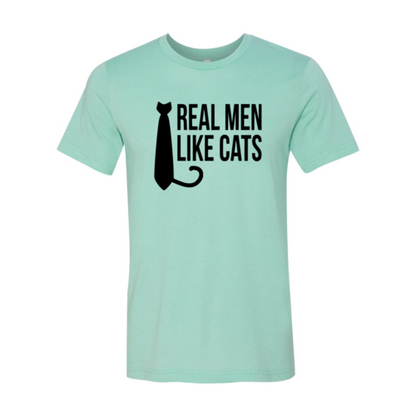 DT0180 Real Man Like Cat Shirt