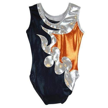 O3GL062 Obersee Girls Gymnastics Leotard One-Piece Athletic Activewear