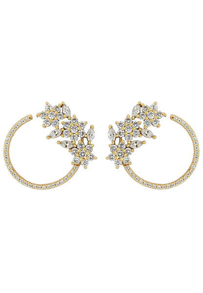 Golden Salamander Earrings