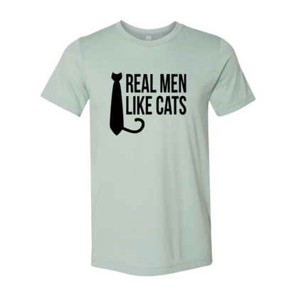 DT0180 Real Man Like Cat Shirt