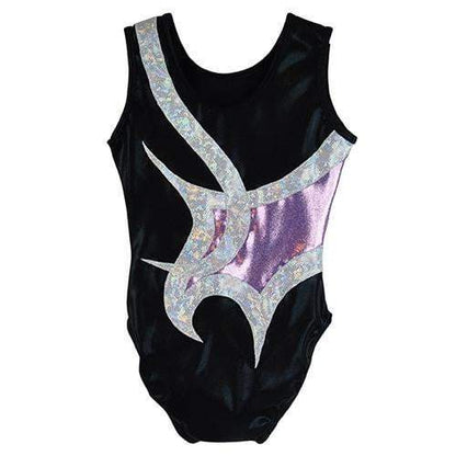O3GL065 Obersee Girls Gymnastics Leotard One-Piece Athletic Activewear