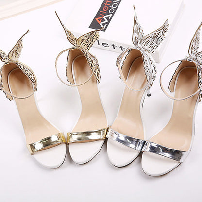 Fashion Women Sandals High Heel Shoes Sandalias