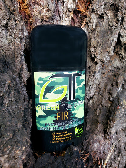Fir Probiotic Natural Aluminum Free Hunting Deodorant