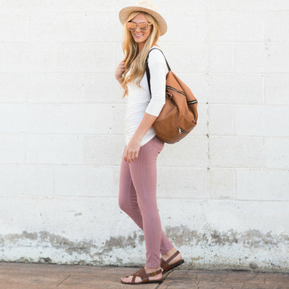 Truly Contagious Premium Stretch Soft High Waisted Jeggings for Women