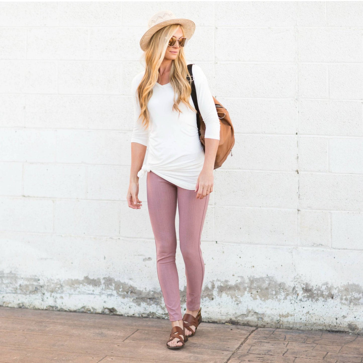 Truly Contagious Premium Stretch Soft High Waisted Jeggings for Women
