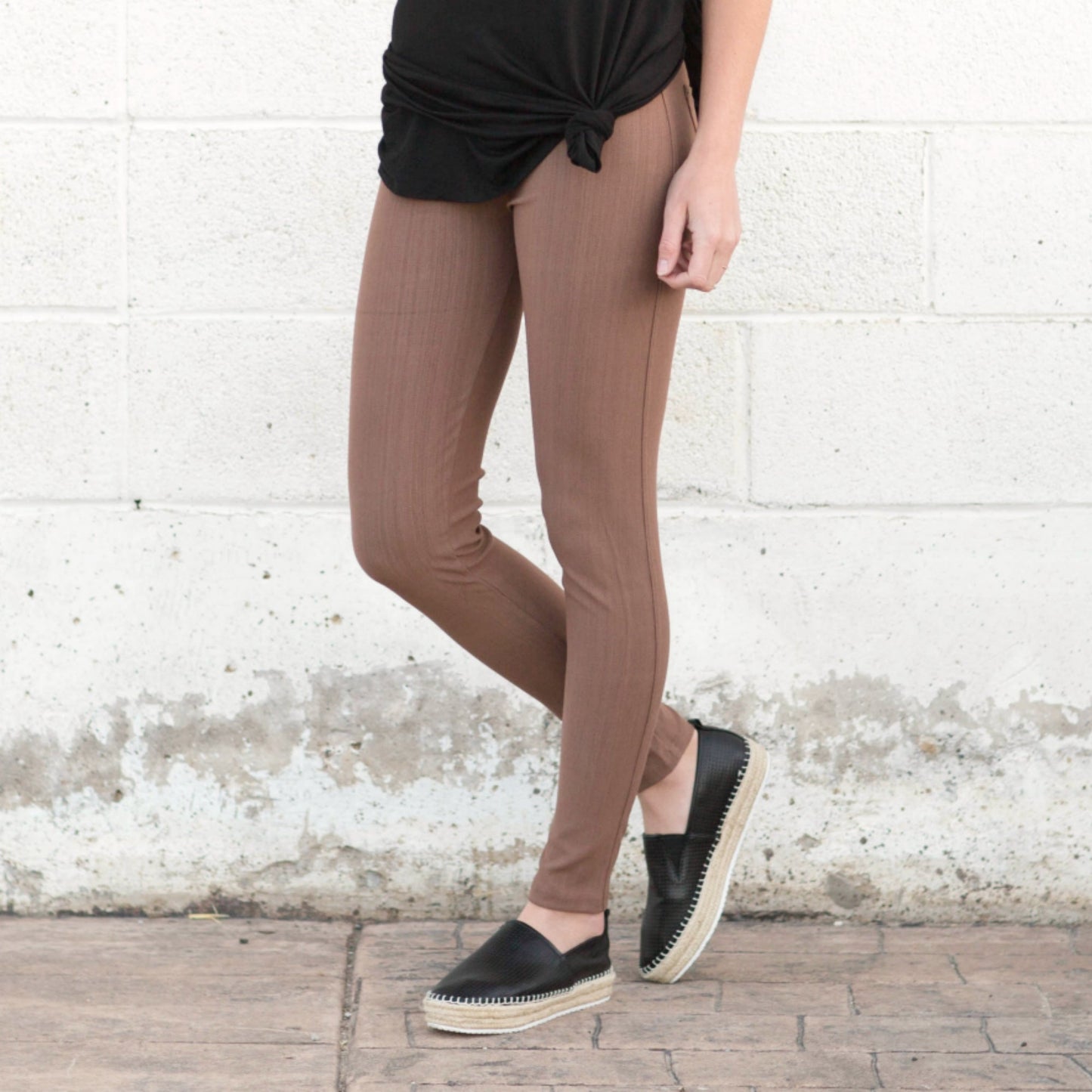 Truly Contagious Premium Stretch Soft High Waisted Jeggings for Women