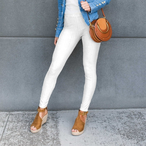 Truly Contagious Premium Stretch Soft High Waisted Jeggings for Women