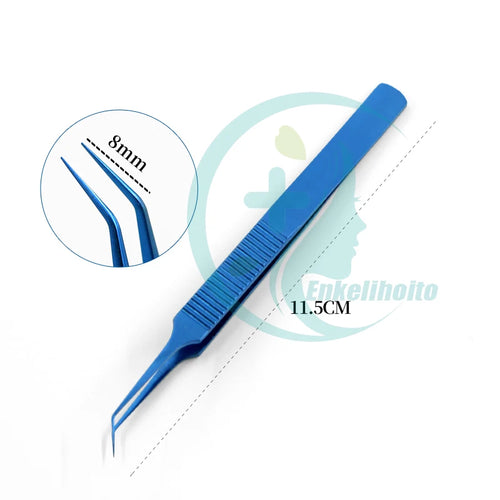 1pcs Titanium Hair Transplant Implanter Electronic Forceps Fue Hair