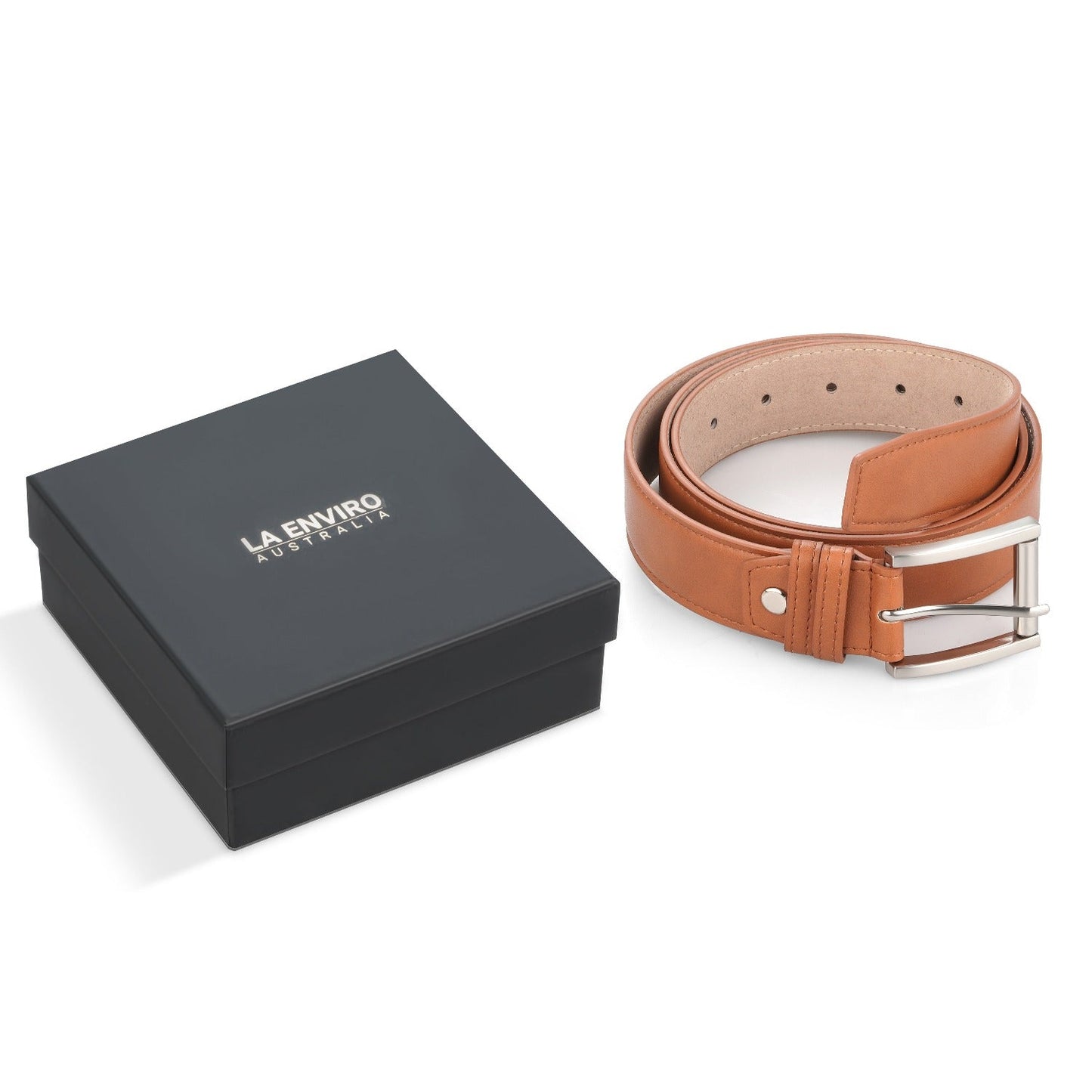 JP Men's Vegan Belt I Tan