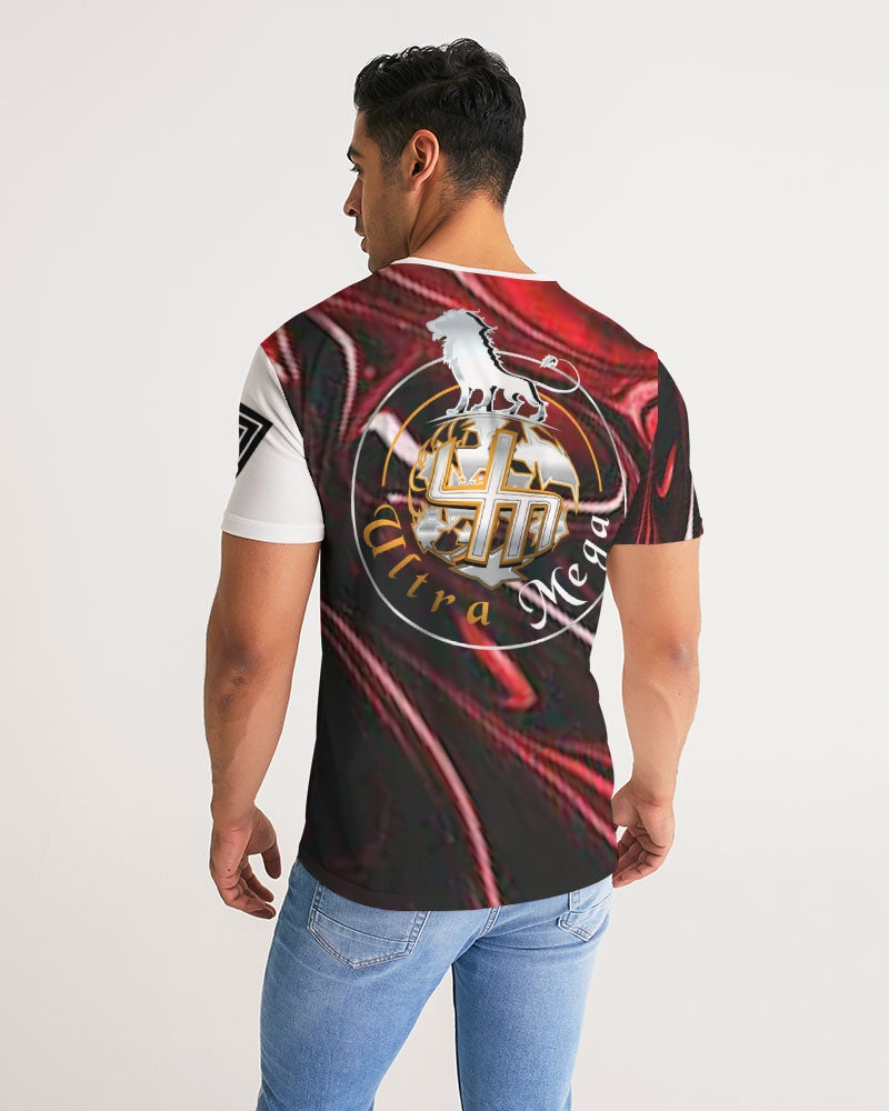 Red Marble 7 Mens Tee