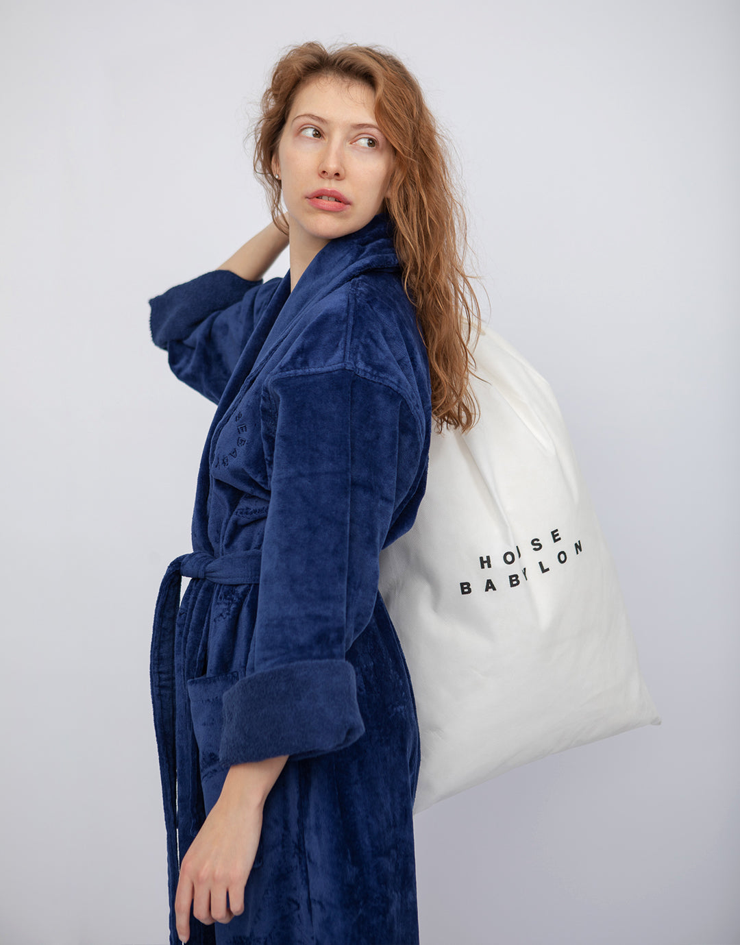 BATHROBE | Blue - X-Large