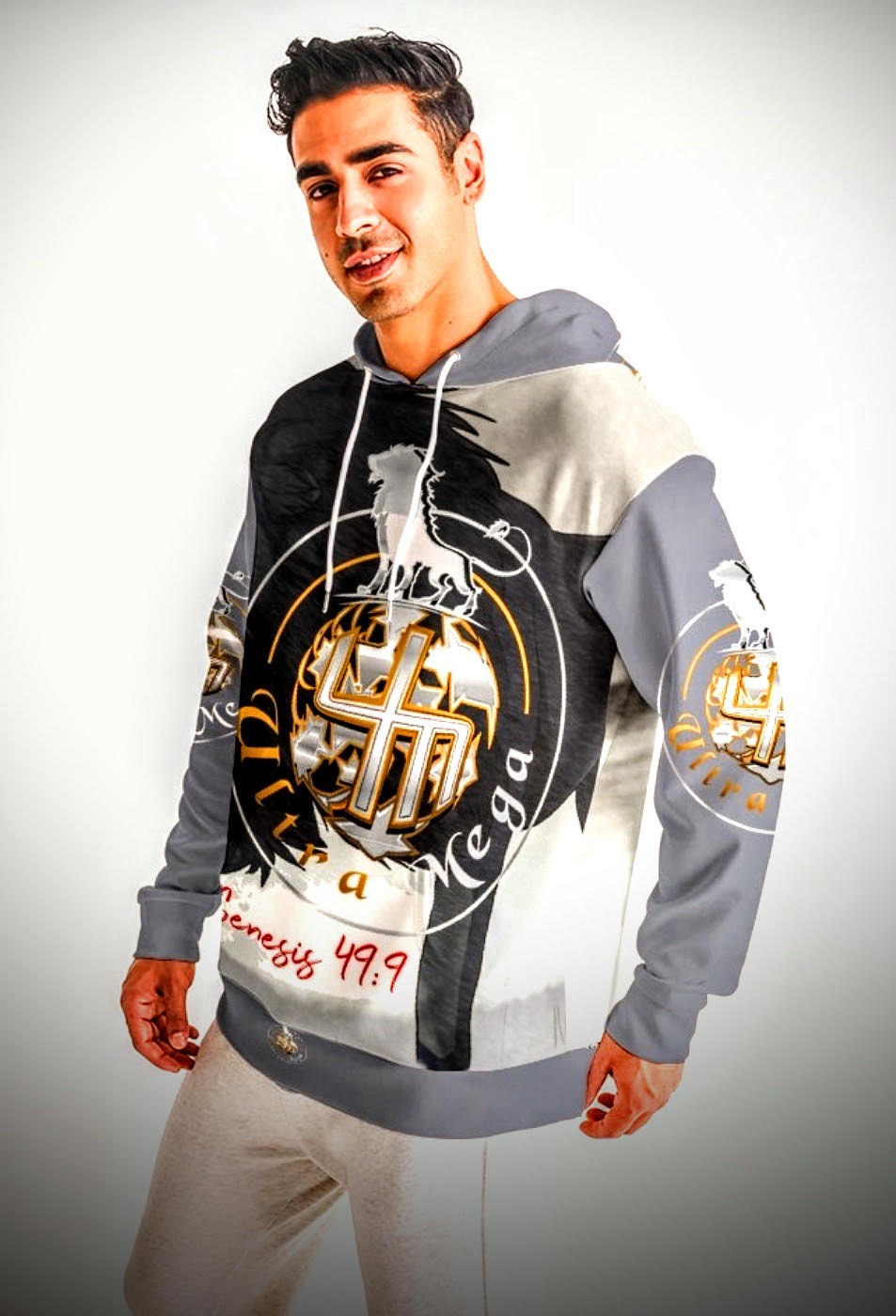 Lions Whelp Mens Hoodie