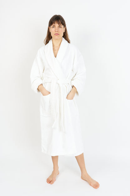 BATHROBE | White - X-Large