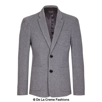 De La Creme MAN - Mens Wool Blend Blazer