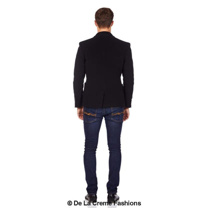 De La Creme MAN - Mens Wool Blend Blazer