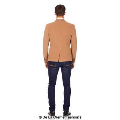 De La Creme MAN - Mens Wool Blend Blazer