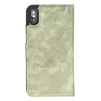 Apple iPhone X Series Detachable Leather Wallet Case - MW