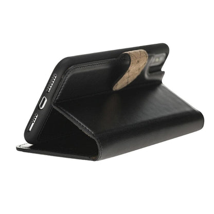 Apple iPhone X Series Detachable Leather Wallet Case - MW