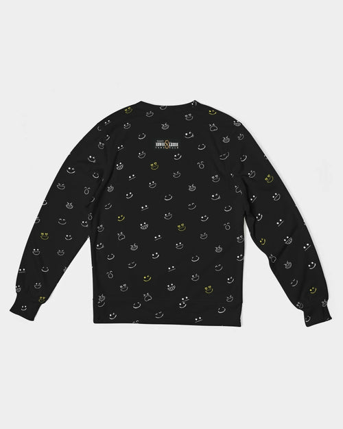 2882Sport™ Fit My Mood: Winky Face Men's French Terry Crewneck