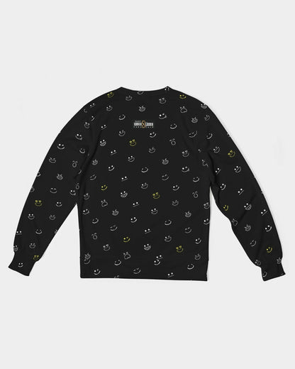 2882Sport™ Fit My Mood: Winky Face Men's French Terry Crewneck
