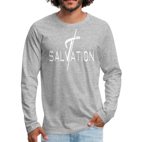 Men's Graphic Shirt, Salvation Long Sleeve Tee