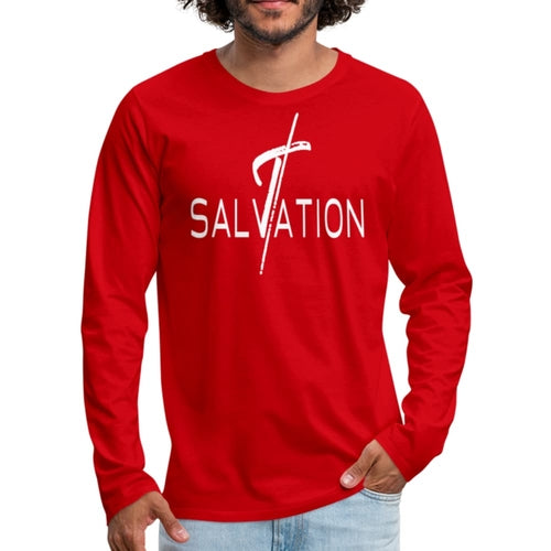 Men's Graphic Shirt, Salvation Long Sleeve Tee