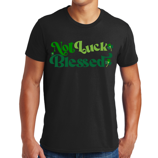 Mens Activewear, Not Luck Blessed