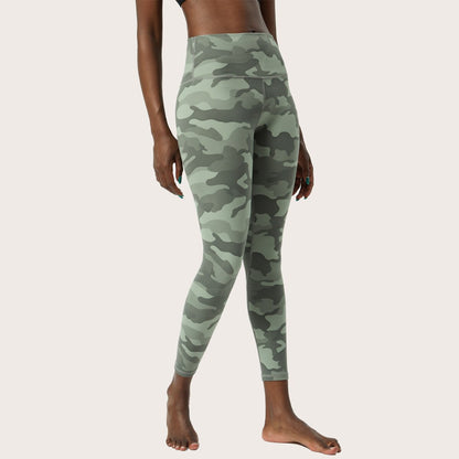 Four Ways Stretchy Yoga Pants Sport Gym Legging Women Naked Feel