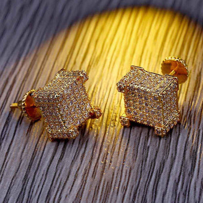 Designer Earrings Hip Hop Jewelry Luxury Stick Earring Mens Stud
