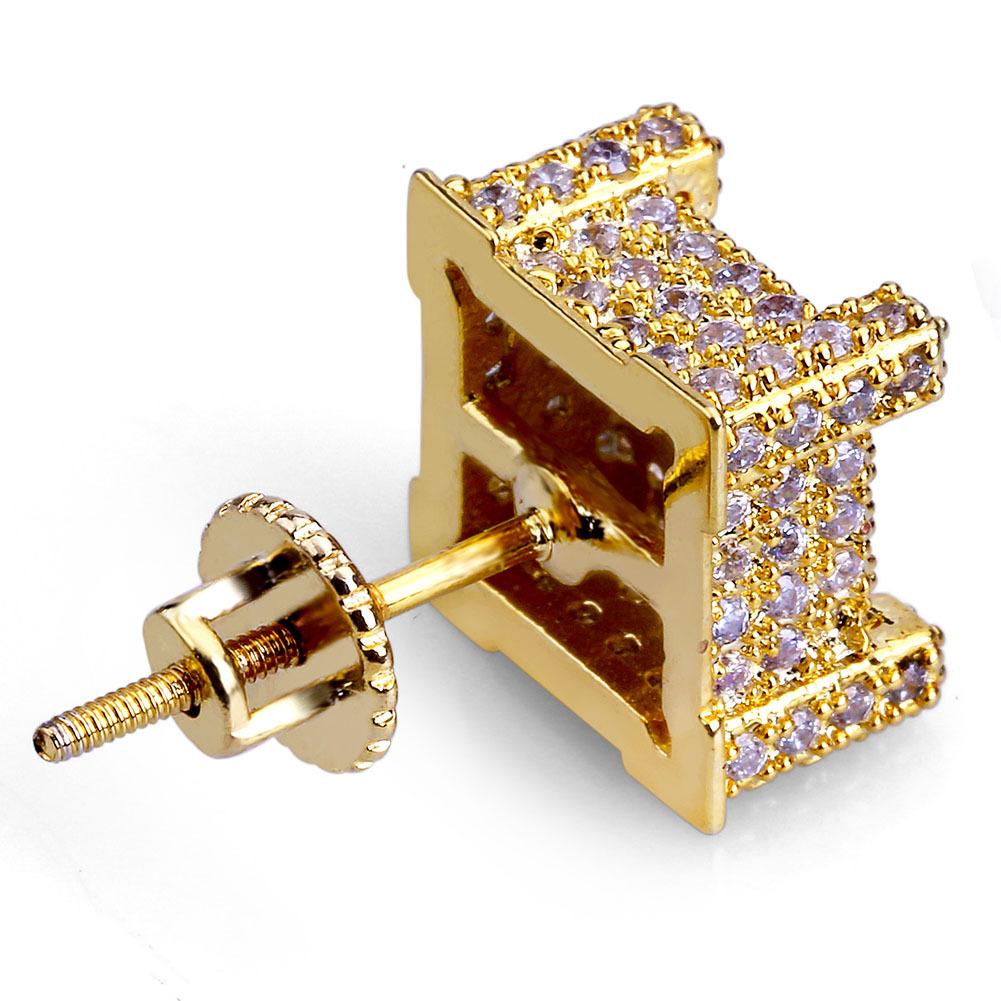 Designer Earrings Hip Hop Jewelry Luxury Stick Earring Mens Stud
