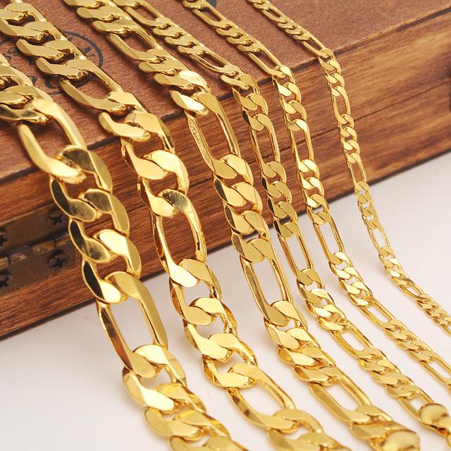 Mens women's Solid Gold GF 3 4 5 6 7 9 10 12mm Width Select Italian