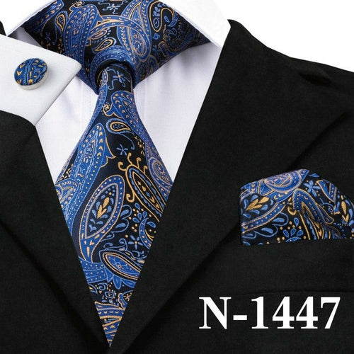 Mens 100% Silk 15 Style Paisley Tie designer tie Various Styles