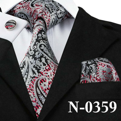 Mens 100% Silk 15 Style Paisley Tie designer tie Various Styles