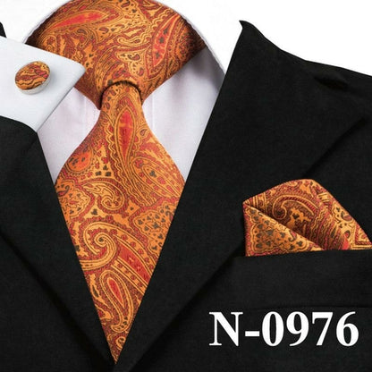 Mens 100% Silk 15 Style Paisley Tie designer tie Various Styles