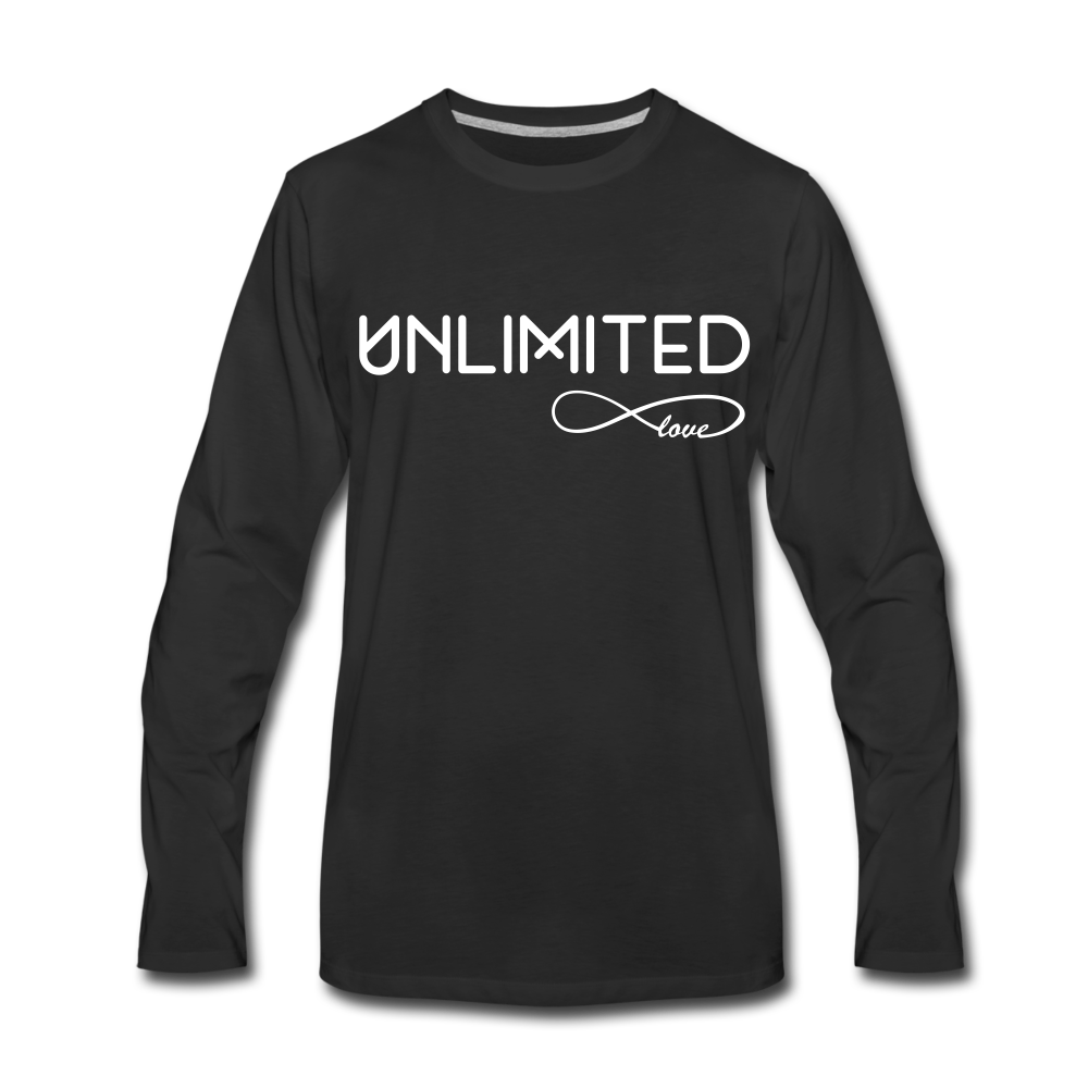 Men's Shirt, Unlimited Love Long Sleeve Tee